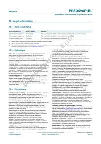 PESD5V0F1BL/SGYL Datasheet Page 10