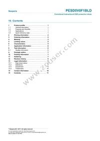 PESD5V0F1BLD Datasheet Page 11