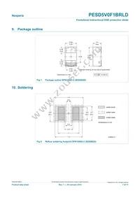 PESD5V0F1BRLDYL Datasheet Page 7