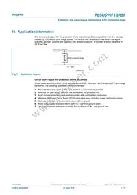 PESD5V0F1BRSFYL Datasheet Page 7