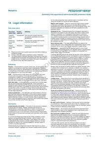 PESD5V0F1BRSFYL Datasheet Page 11