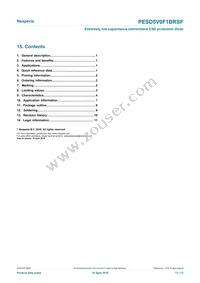 PESD5V0F1BRSFYL Datasheet Page 13