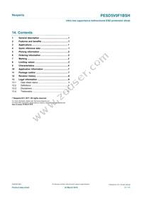 PESD5V0F1BSHYL Datasheet Page 11