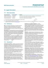 PESD5V0F5UF Datasheet Page 12