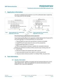 PESD5V0F5UV Datasheet Page 8