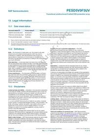 PESD5V0F5UV Datasheet Page 12