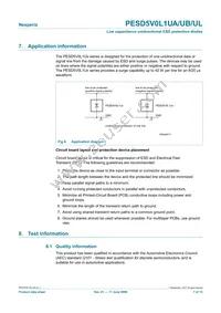 PESD5V0L1UL Datasheet Page 7