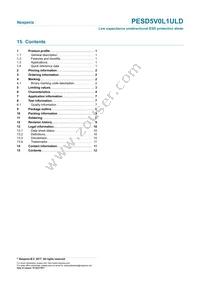 PESD5V0L1ULD Datasheet Page 12