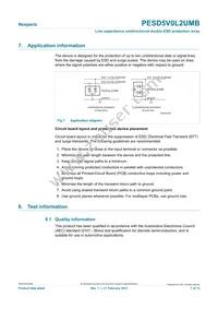 PESD5V0L2UMB Datasheet Page 7