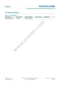 PESD5V0L2UMB Datasheet Page 10