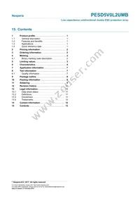 PESD5V0L2UMB Datasheet Page 13