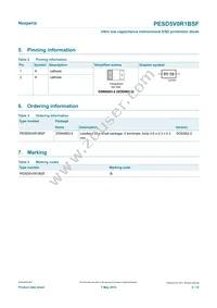 PESD5V0R1BSFYL Datasheet Page 2