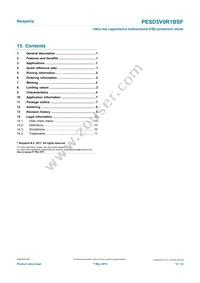 PESD5V0R1BSFYL Datasheet Page 12