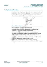 PESD5V0S1BSF Datasheet Page 7