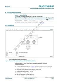 PESD5V0S1BSF Datasheet Page 9