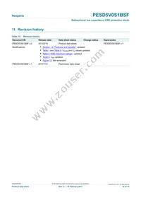 PESD5V0S1BSF Datasheet Page 10