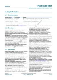 PESD5V0S1BSF Datasheet Page 11