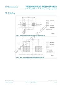 PESD5V0S1UA/ZLX Datasheet Page 12