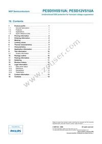 PESD5V0S1UA/ZLX Datasheet Page 15