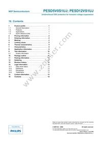 PESD5V0S1UJF Datasheet Page 15