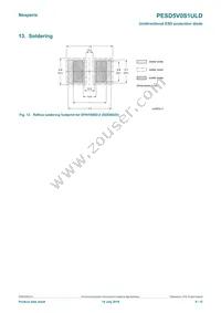 PESD5V0S1ULD Datasheet Page 9