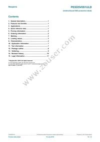 PESD5V0S1ULD Datasheet Page 12