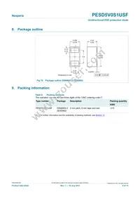 PESD5V0S1USF Datasheet Page 8