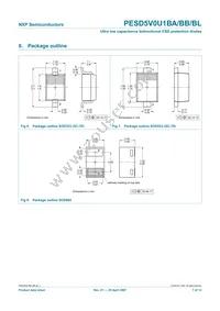 PESD5V0U1BAF Datasheet Page 7