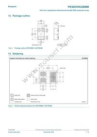 PESD5V0U2BMB Datasheet Page 7