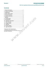 PESD5V0U2BMB Datasheet Page 10