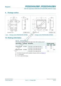 PESD5V0U5BF Datasheet Page 8