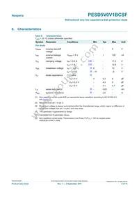 PESD5V0V1BCSF Datasheet Page 4