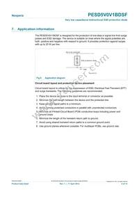 PESD5V0V1BDSF Datasheet Page 6