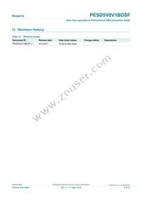 PESD5V0V1BDSF Datasheet Page 9