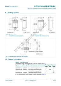 PESD5V0V1BL Datasheet Page 9