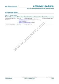 PESD5V0V1BL Datasheet Page 12