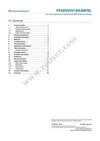 PESD5V0V1BL Datasheet Page 15