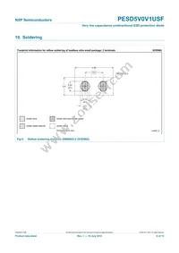 PESD5V0V1USF Datasheet Page 9