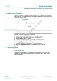 PESD5V0X1BCAL Datasheet Page 6