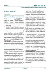 PESD5V0X1BCAL Datasheet Page 9