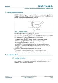 PESD5V0X1BCL Datasheet Page 6