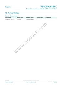 PESD5V0X1BCL Datasheet Page 9