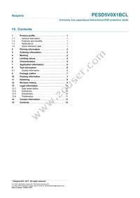 PESD5V0X1BCL Datasheet Page 12