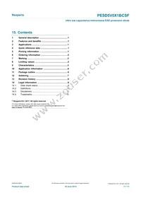 PESD5V0X1BCSFYL Datasheet Page 11