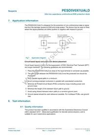 PESD5V0X1UALD Datasheet Page 7