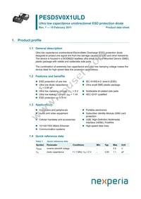 PESD5V0X1ULD,315 Cover