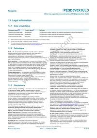 PESD5V0X1ULD Datasheet Page 10