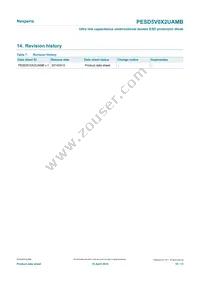 PESD5V0X2UAMBYL Datasheet Page 10