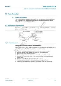 PESD5V0X2UAMYL Datasheet Page 7