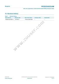 PESD5V0X2UAMYL Datasheet Page 10